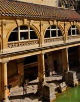 Roman Baths excavated in Victorian times