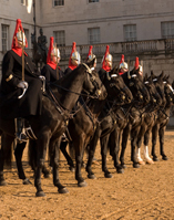 Horse Guards at Whitehall