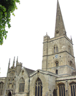 Oldest part of Burford Church dates to 1160AD